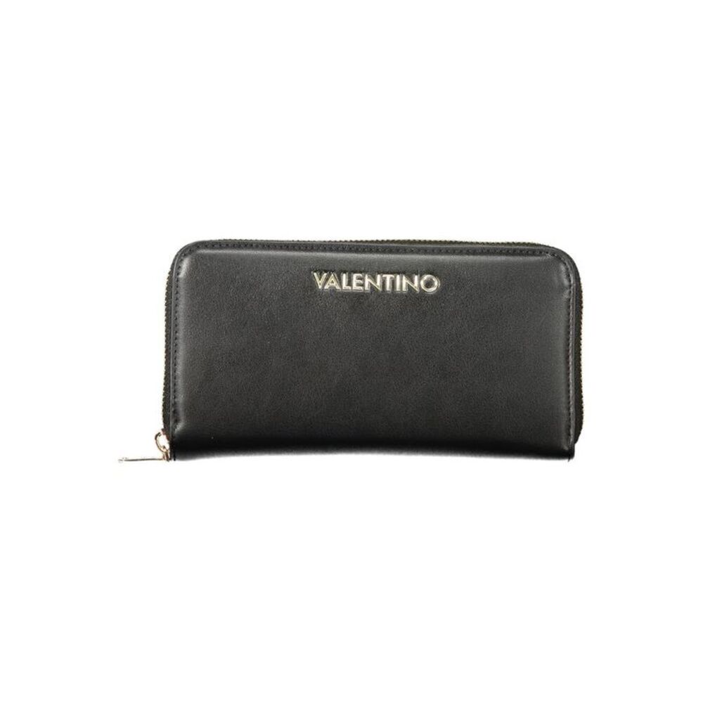 Mario Valentino Black Polyurethane Women's Women's Wallet